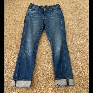 Madewell High Rise Slim Boyjean